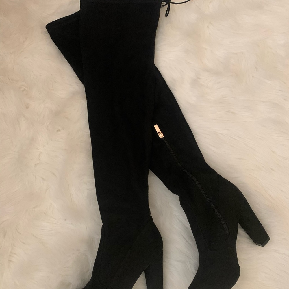 Over  the knee boots